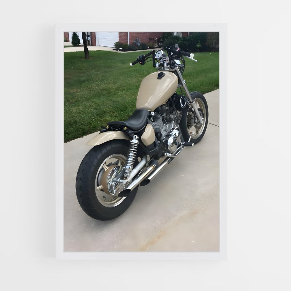 Poster Virago Éclatant – affiche Yamaha (vue 3)